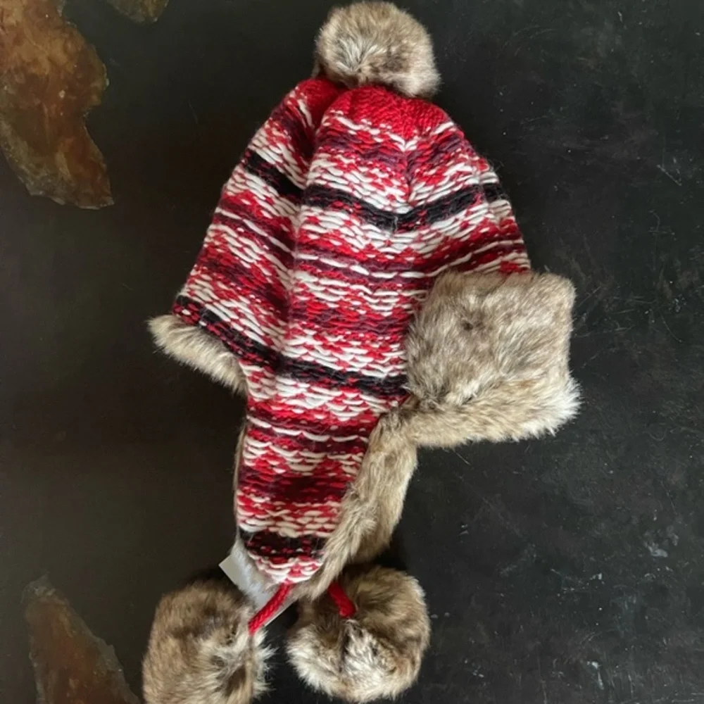 Free People- Earflap Fur Hat